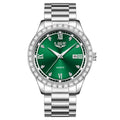 LIGE Creative Diamond Design Watch Women Waterproof Stainless Steel Luminous Ladies Watches Simple Elegant Quartz Wristwatch