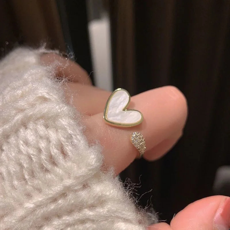 Best Sellers! Open an adjustable Japanese and Korean style love ring