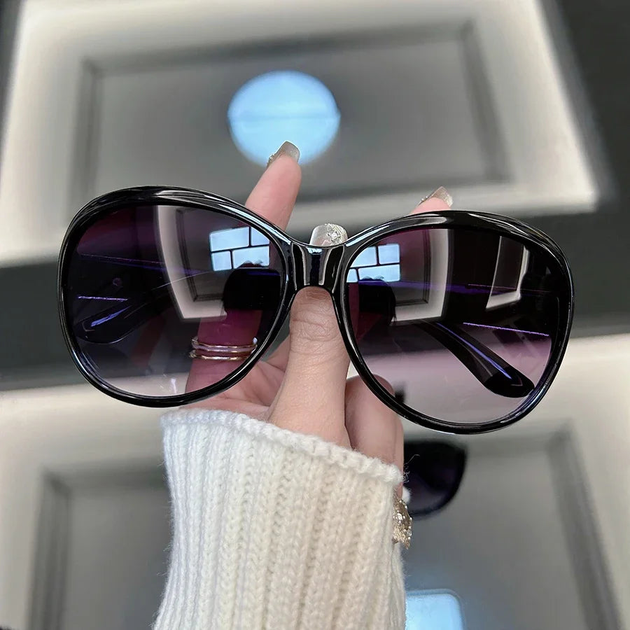 Round Vintage Sunglasses Women Men Brand Designer Mirror Sun Glasses Female Male Punk Fashion Retro Designer Oculos De Sol