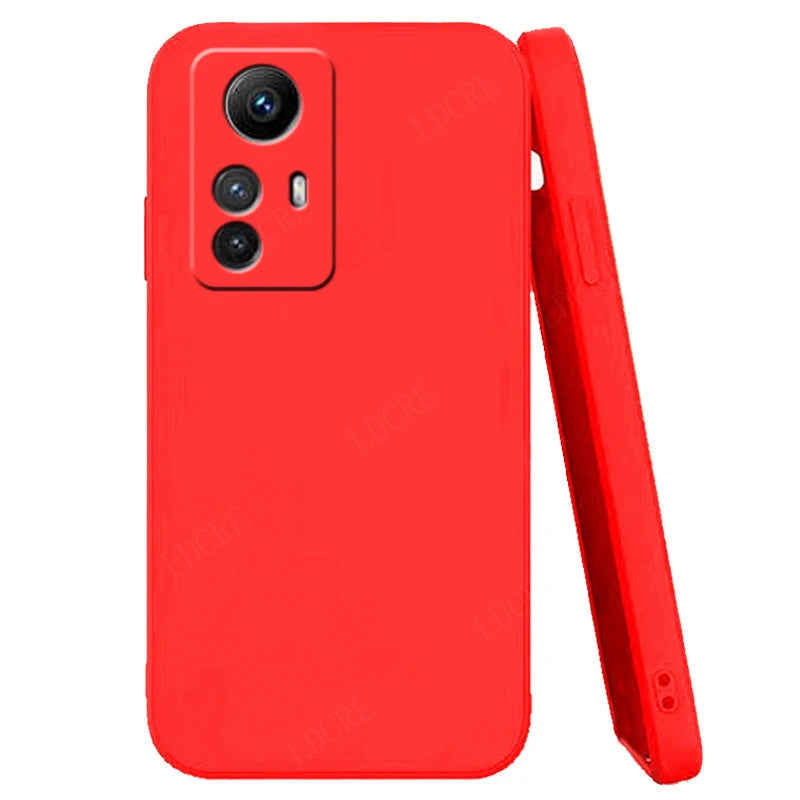 For Cover Xiaomi Redmi Note 12S Case Redmi Note 12S Capas Back Liquid Silicone Soft TPU Fundas Redmi Note 10 11 12 Pro Plus 12S