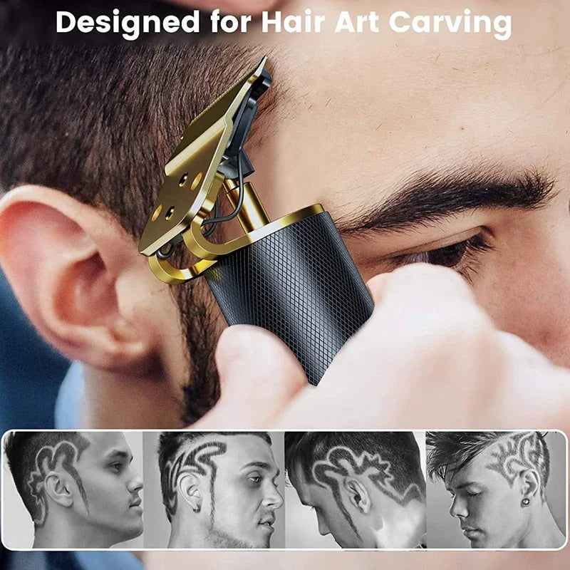 Electric Hair Cutting Machine And the accessories  T9 Clipper Hair Rechargeable Man Shaver Trimmer For Men's Barber Professional