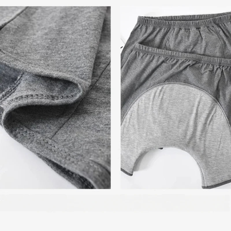 Urinary Incontinence Elderly Underwear Leak proof Urinary Paralysis Patient Water Absorbent Diaper Waterproof Washable Underwear