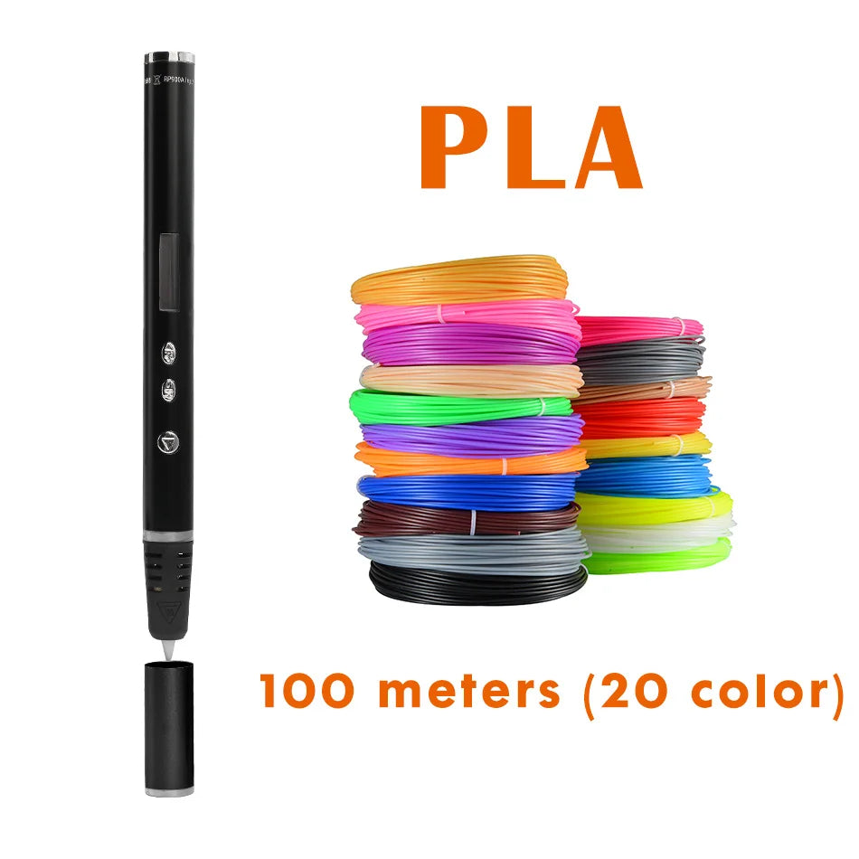 New RP900A 3D Pen slimmest DIY 3D Printing Pen In The World Creative Toy Gift Christmas Presents For Kids
