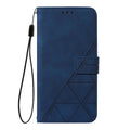Geometric Leather Wallet Case For ZTE Blade A76 A75 A73 A55 A53 Plus A52 A35 Core V60 V80 Vita Nubia Focus 2 Ultra Calf P9 Pro