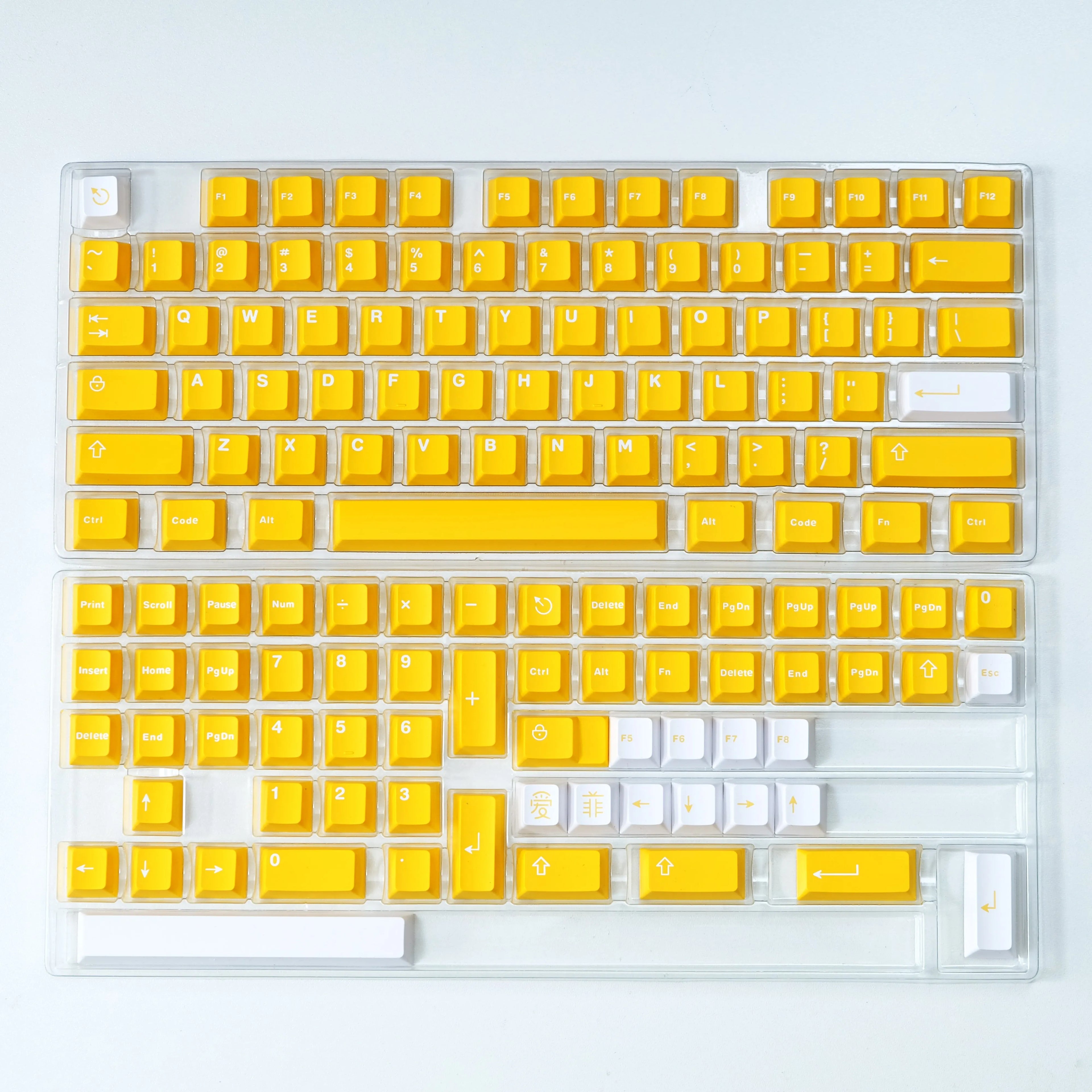 121 Keys Minimalist Keyboard Keycaps Emerald Green PBT Double Shot Keycaps Cherry Profile for MX Switches Mechanical Keyboard