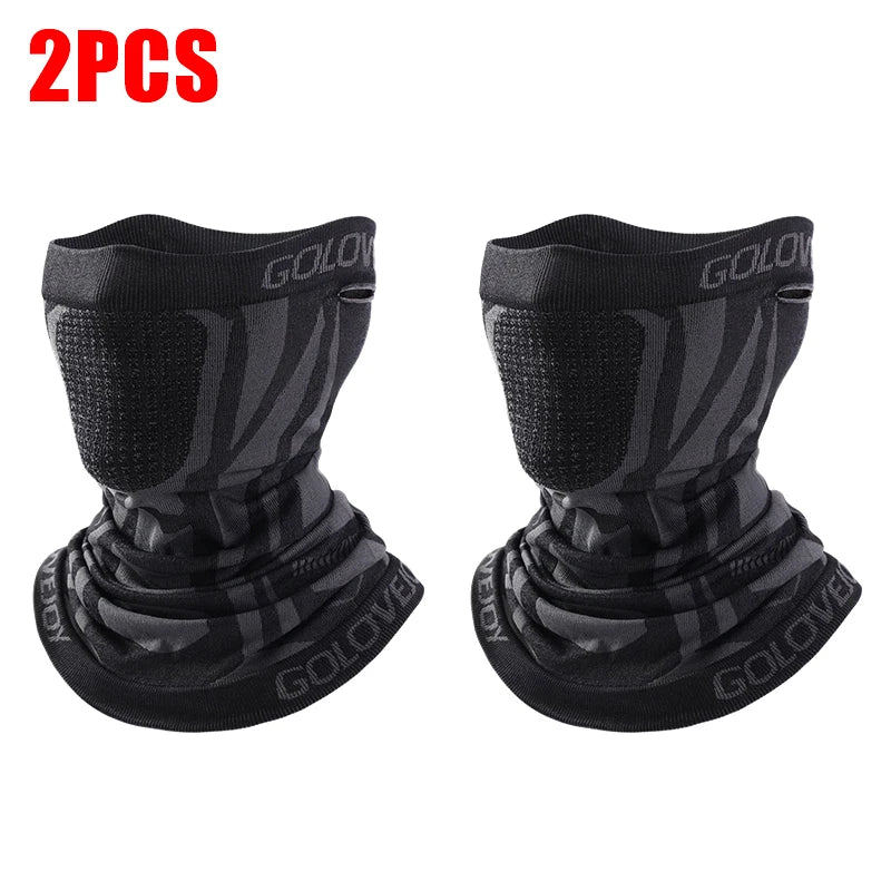 Motorcycle Mask Winter Half Face Mask Windproof Cycling Snowboard Ski Hiking Masks Sport Scarf Neck Gaiter Warm Bicycle Mask