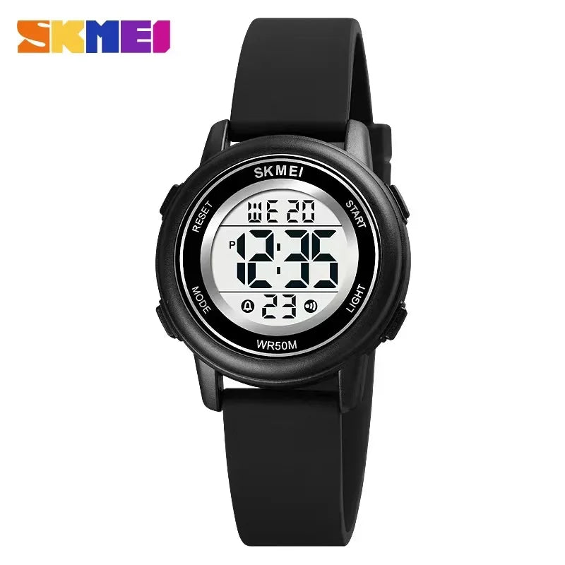 SKMEI 1721 Children Digital Color Shockproof Wristwatch for Boy Girl Sport Waterproof Colorful Kids Electronic Watch Clock 1266