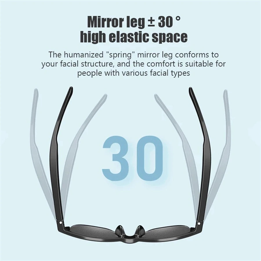 Sunglasses Earphones UV400 Protection PC Lens Sunglasses with Built-in Earbuds Headphones Hifi Sound Music Sport Headset Game