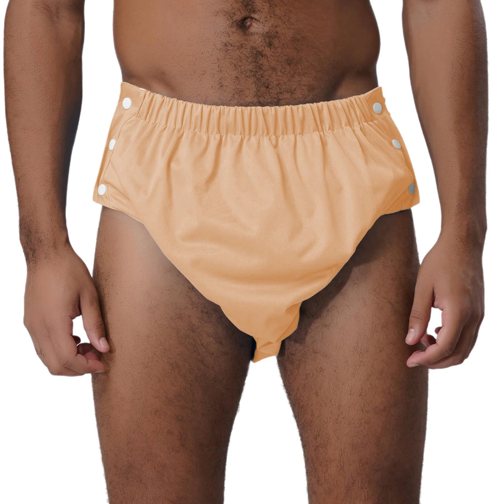 Adults Tear Away Diaper Cover Underwear  Adjustable Waist Leak-proof Reusable Adaptive Underwear for Elders Bedridden Patients