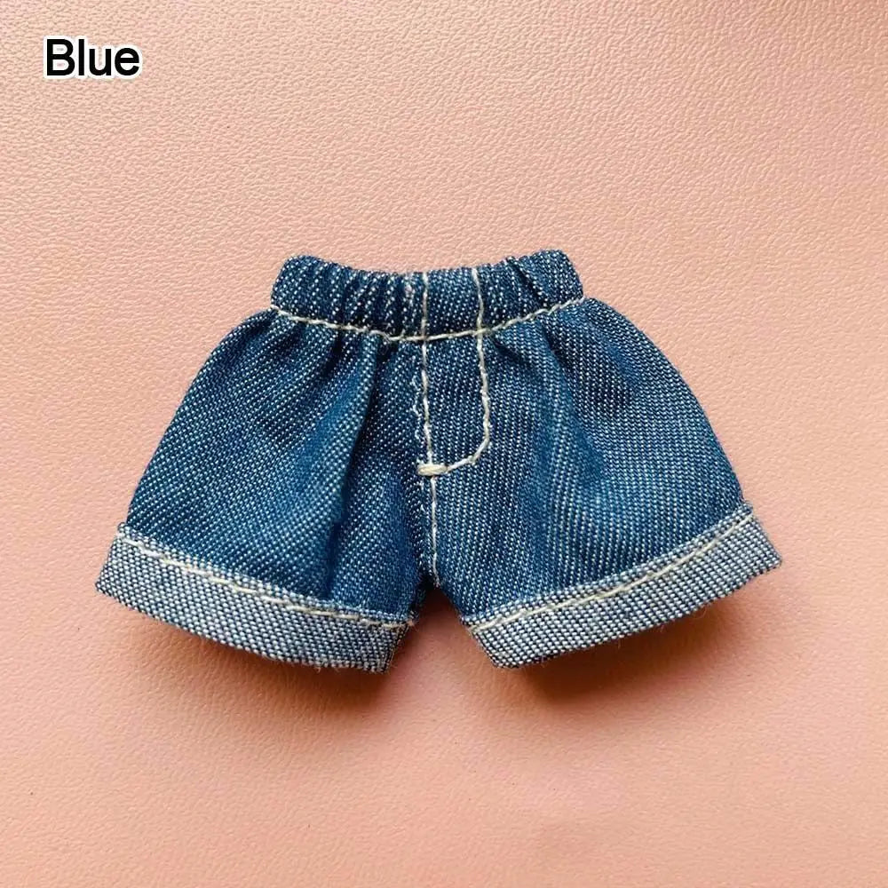 Fashion  Accessories For 1/11OB11 Dolls Dolls Wear Shorts Handmade  Shorts  Clothes  Jeans Shorts