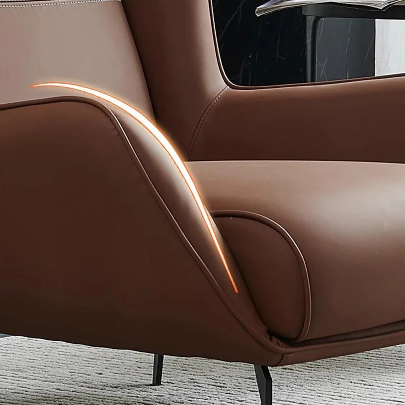 European Modern Living Room Sofas Leather Upholstered Waterproof Design Living Room Sofas With Leg Classic Canapés Furniture