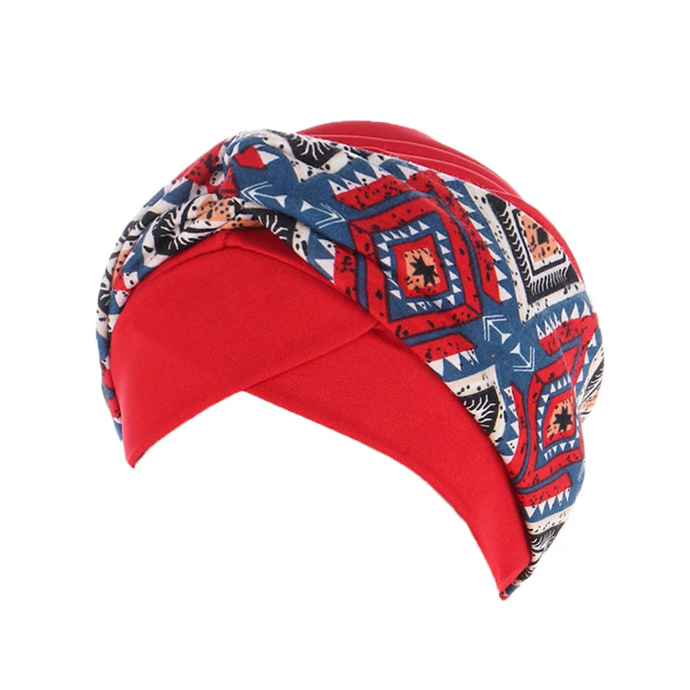 New Women Velvet Turban Hat Muslim Twist Solid Color Hijab Chemo Cap Head Wrap Headscarf Beanies Bonnet Headscarf Turbante Mujer