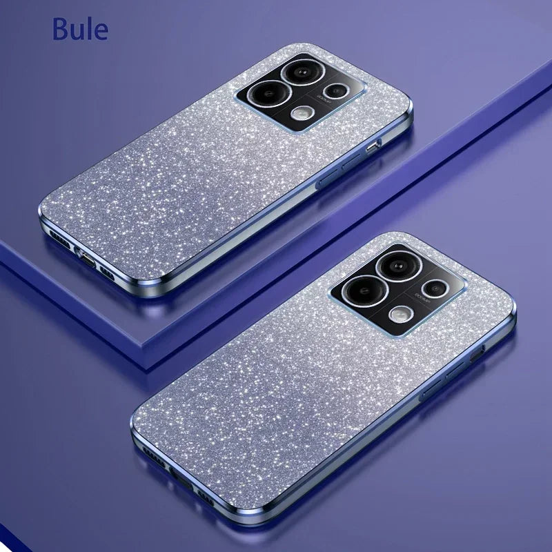 Reno 13 Pro 5G Luxury Shiny Glitter Plating Silicone Case on For Oppo Reno 13 Reno13 13F 13Pro Camera Lens Soft Back Cover Coque