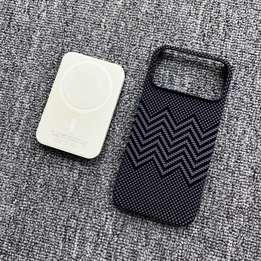 Frameless Carbon Fiber Starry Sky For Magsafe Magnetic Case For iPhone 17 Air 16 15 14 13 12 Pro Max Plus Wireless Charge Cover