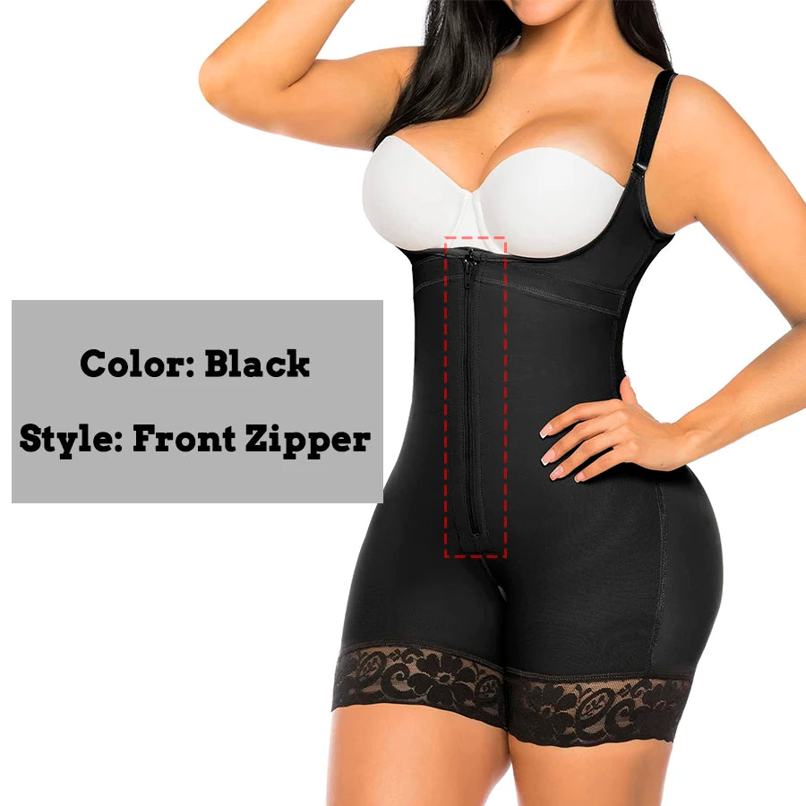 Abdomen Control Girdles Shapers Colombian Faja Body Slimming Corset Flat Tummy Sheath Carving Woman Suspenders Female Shapewear
