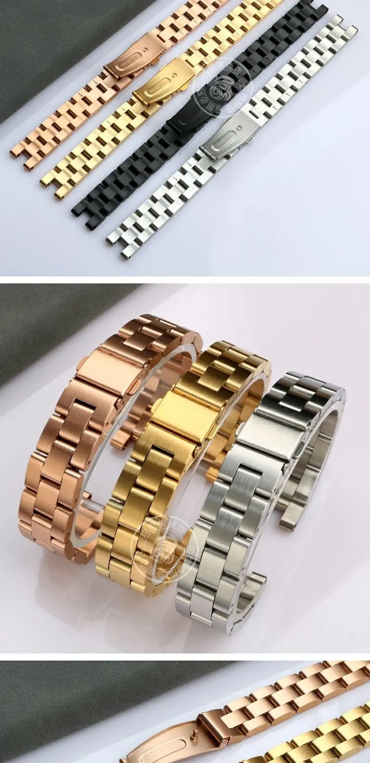 Genuine leather fashionable watch strap  for Garmin Lily series smart sports watch temperament wrist strap watch chain for women