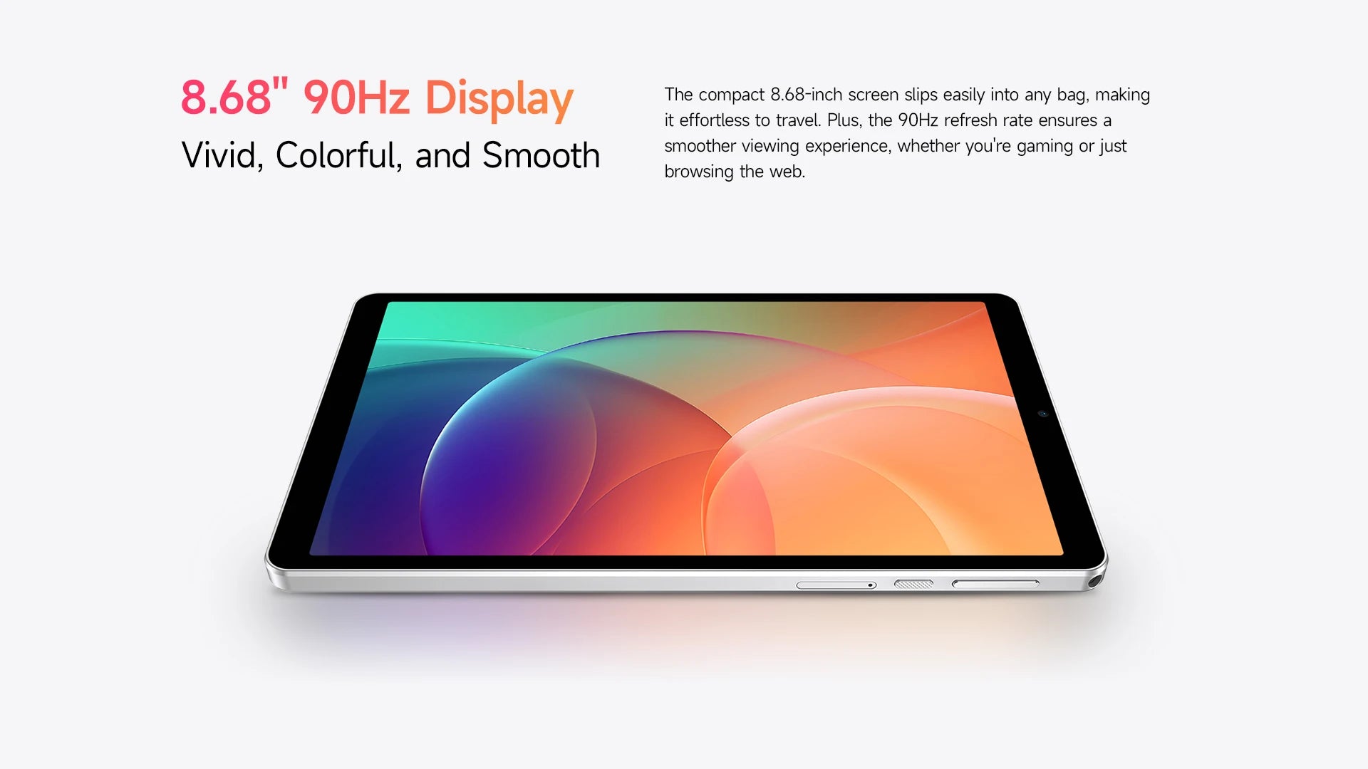 Ulefone Tab A9 Pro Tablet MTK G91 8.68" Up to 8GB RAM (4+4) 128GB ROM 12MP+13MP Android 15 4G Tablet