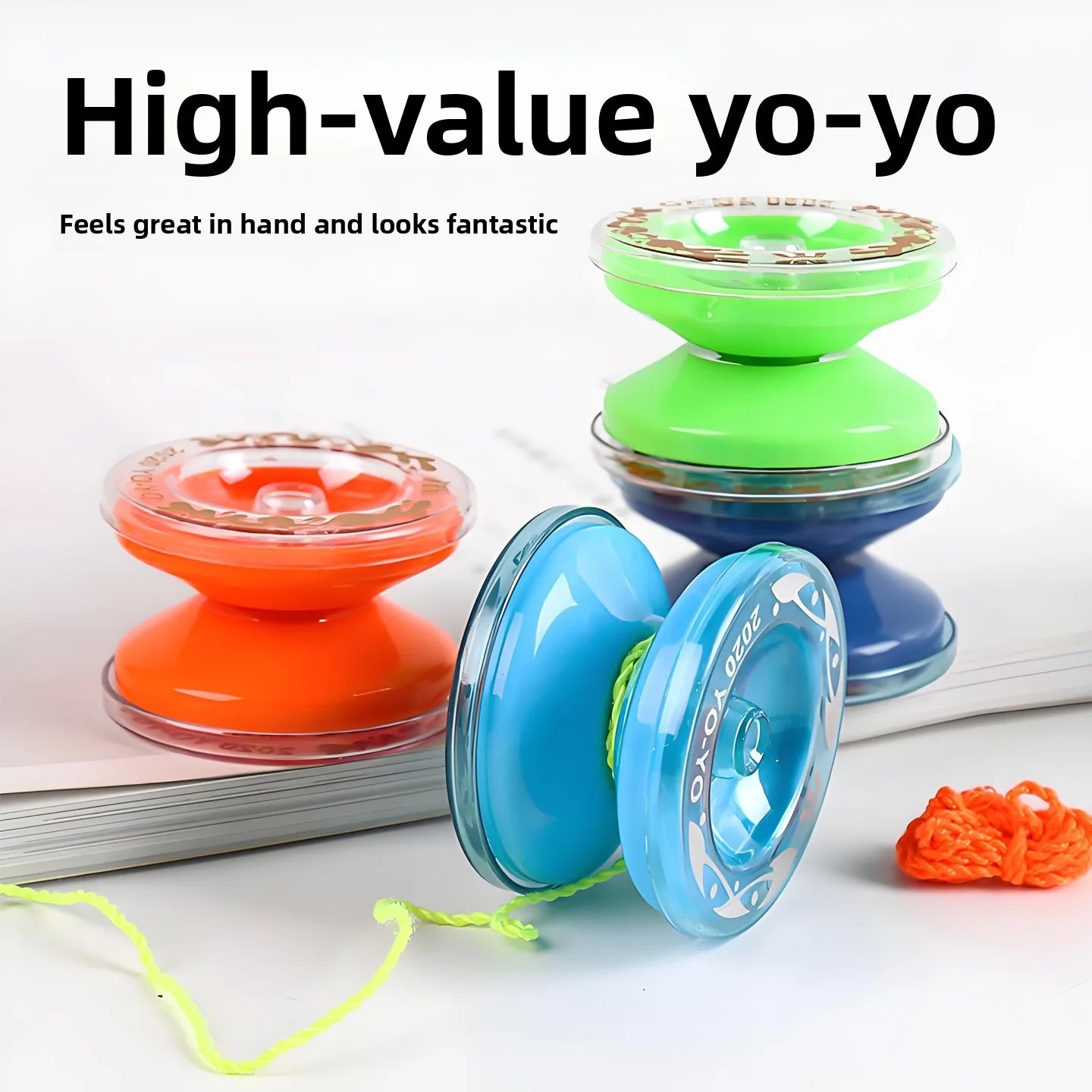 High-Value Yo-Yo Toy – Fun & Educational, Eco-Friendly, Great Hand Feel, Easy to Play, Inertia Trick YoYo for Beginners