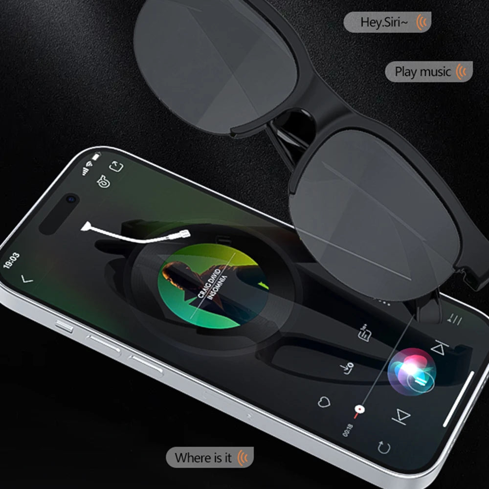 Smart music glasses sunglasses wireless Bluetooth 5.3 version new model suitable for summer casual sports music headphones