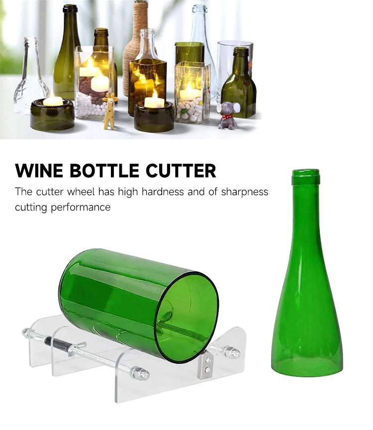 Glass bottle cutter, glass bottle cutting tool, DIY glass cutting machine