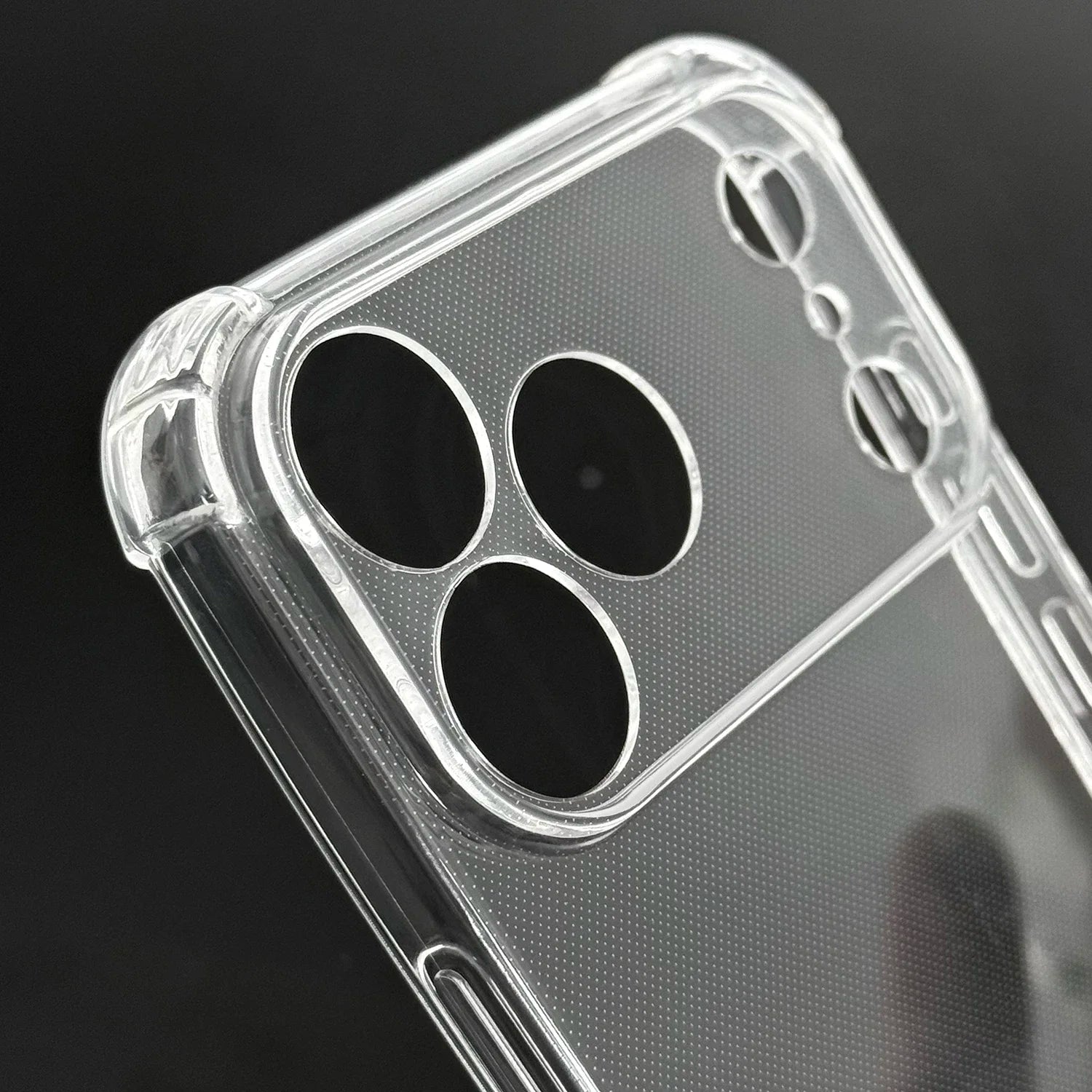 Clear Phone Case for iPhone 17/17 Air/17 Pro/17 ProMax Shockproof  Airbags Corner Anti Fall Bumper Protector Transparent Cover