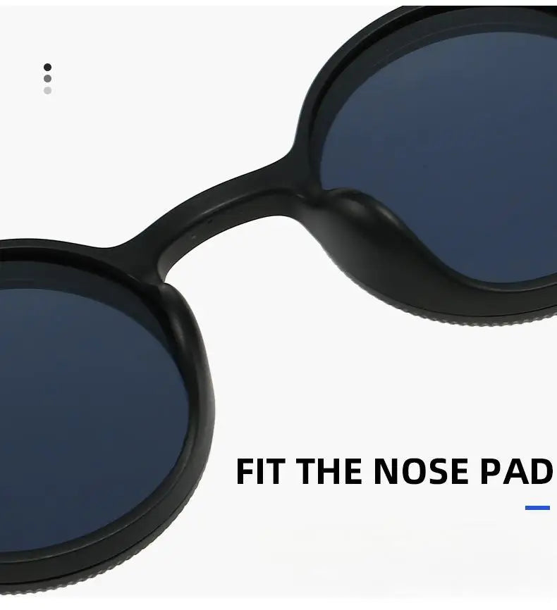 2025 New Retro Adjustable Zoom Round Frame Sunglasses Polarized Sunscreen Outdoor Men's Premium Sunglasses Women