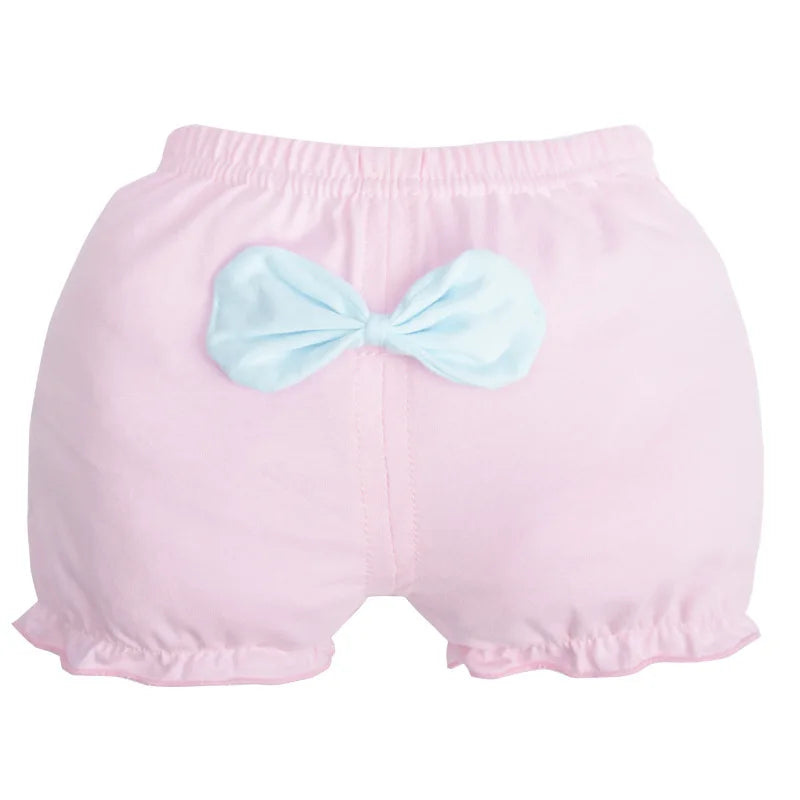 Children's Pure Cotton Panties 0-1-3 -5 Years Old Baby Shorts Cartoon Cute Princess Underwear 100%Cotton Infant Fashion Panties