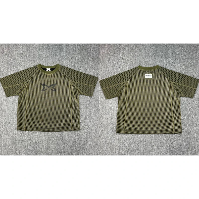 American High Street Trend Mertra T-shirt High-quality Cotton Casual Short-sleeved Top