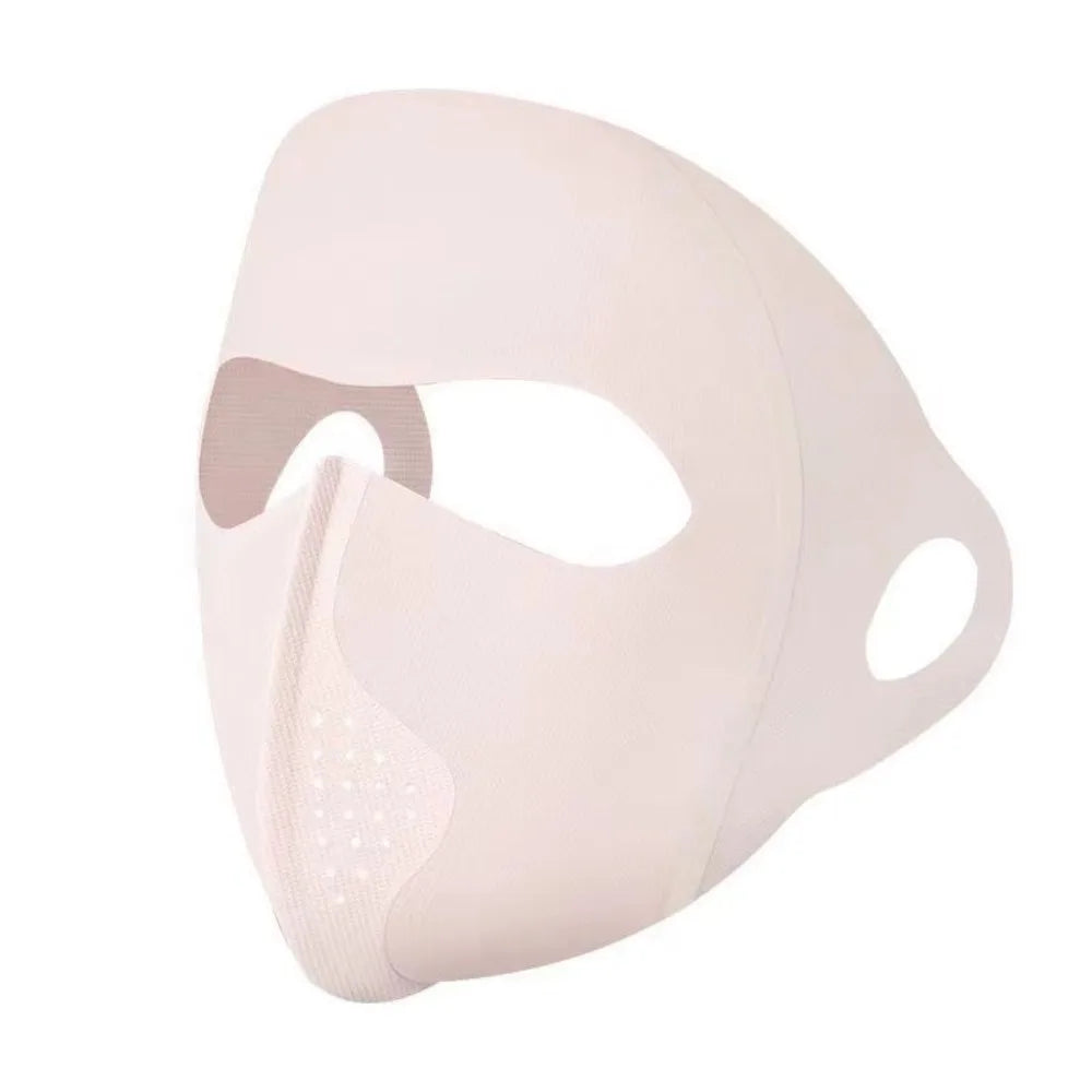 New Breathable Ice Silk Mask Anti-UV Traceless Sunscreen Mask Riding Face Mask Outdoor Sports