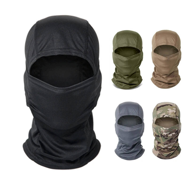 1PC/2Pcs/5Pcs Summer Sunscreen Balaclava Cap Scarf Elasticity Breathable Cycling Full Face Mask Unisex Hiking Fishing Ski Mask