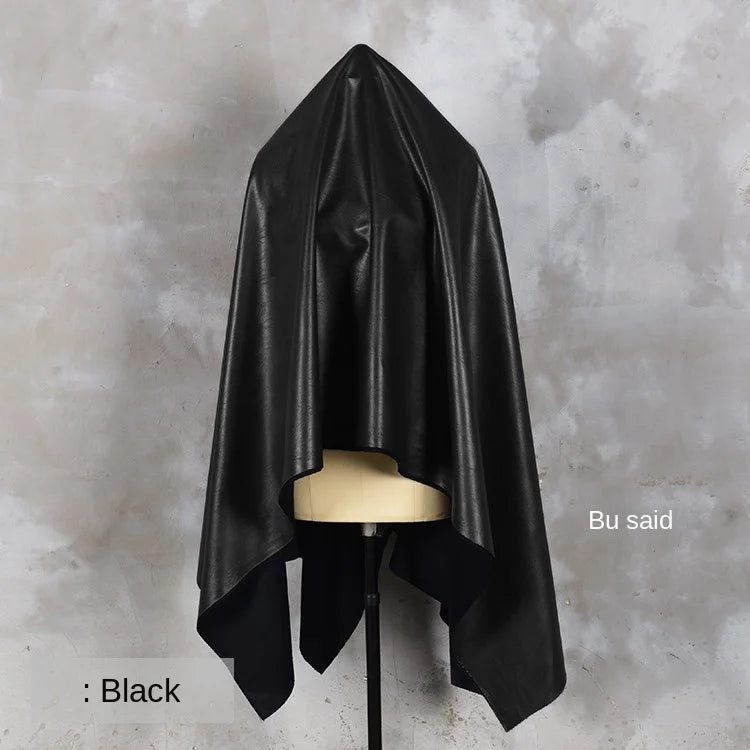 PU Soft Leather Fabric Artificial Leather Waterproof Micro Elastic Clothing Bag Designer Cloth Apparel Diy Sewing