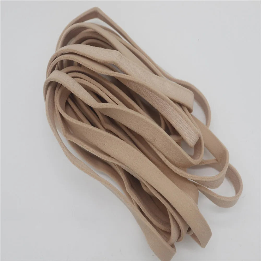 UNDERWIRE REPLACEMENT BRA COVER BAND RIBBON 5 YARDS DIY UNDERWEAR RING BINDING FABRIC BAND