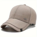 Unisex Square Silver Buckle Label Baseball Caps Spring and Autumn Outdoor Adjustable Casual Hats Hip Hop Cap Sunscreen Hat