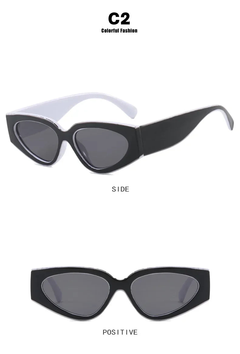 New Fashion Ladies Sunglasses Outdoor UV400 Sunscreen Eye Protection Glasses Neutral Fashion Driving Travel Essential Sunglasses