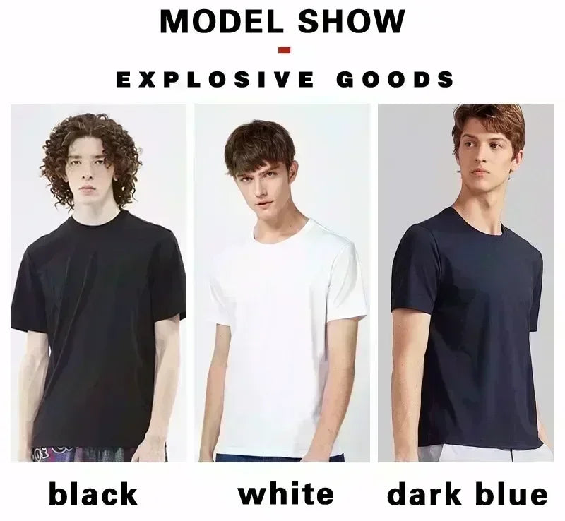 'USA' Pattern Print Men's Comfy T-shirt, Graphic Tee Men's Summer Outdoor Clothes, Men's Clothing, Tops for Men