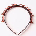 Braided Headband with Double-Layered Braids & Hollow Braiding - Solid Color Retro Hair Clip for Bangs, Volume & Braiding Styles