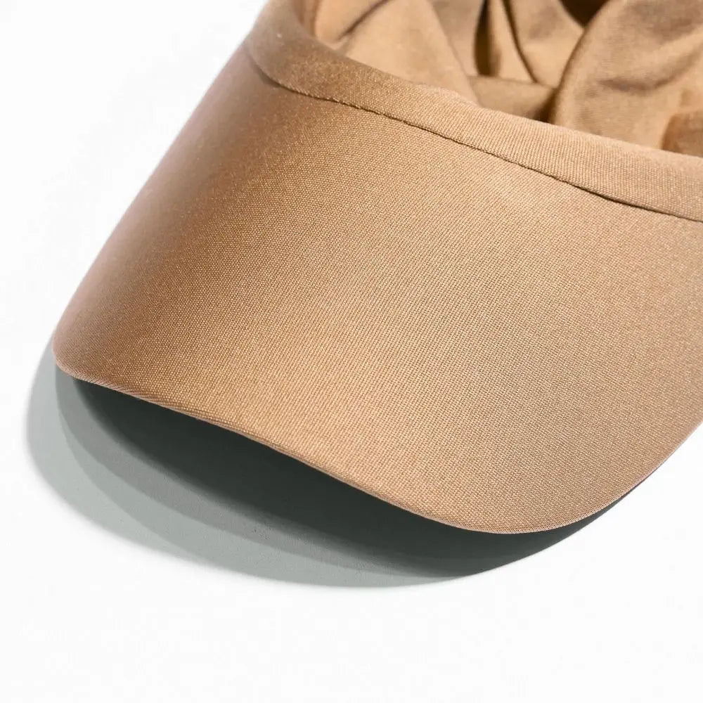 Casual Solid Color Headscarf Baseball Cap Turban Cap Nylon Sunscreen Beach Hats Sunscreen Hat Baseball Hat Hijab Shawl Sports
