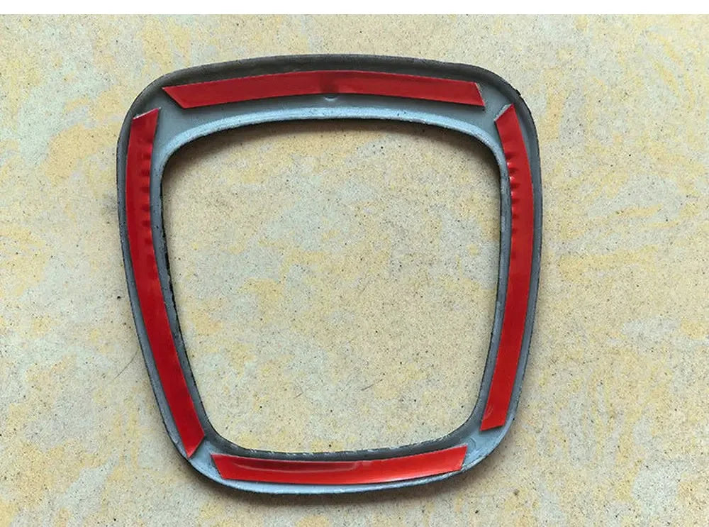 1Pcs For Audi A4 B6 B7 B8 A6 C6 A5 Q7 Q5 A3 8P S3 ABS Auto Steering Wheel Center Panel Logo Frame Decorative Circle