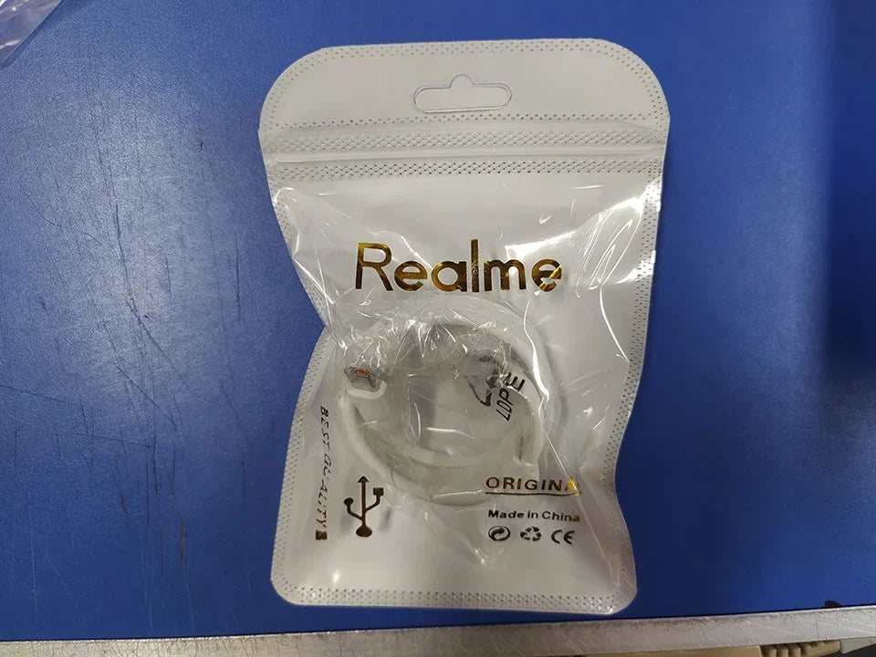 Original Realme Type C Usb Cable 65w 80W Super Fast Charge Kabel Super Dart Vooc Real Me 12 11 7 Pro 8 8i 9 X50 GT GT2 C67 Cabo