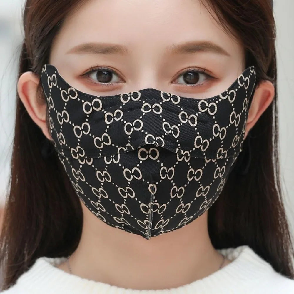 Breathable Windproof Face Cover Scarf Winter Warm Mask Face Veil Outdoor Sports Riding Face Mask Neck Protection