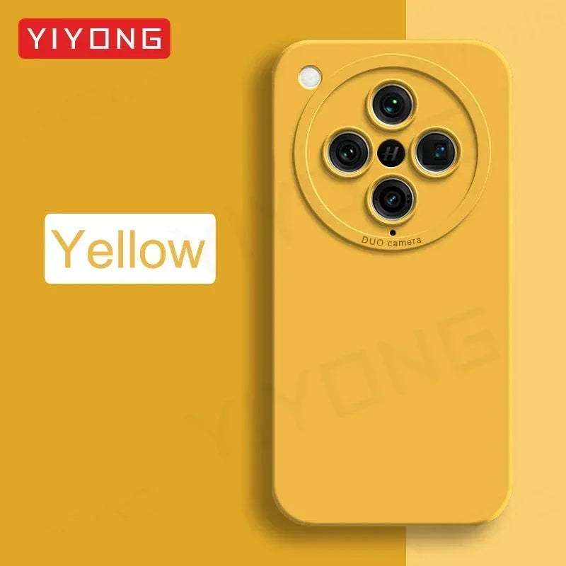 For FindX8 Pro Case YIYONG Silky Feel Liquid Silicone Soft Cover For OPPO Find X8 Ultra X9 Pro FindX9 5G Shockproof Phone Cases