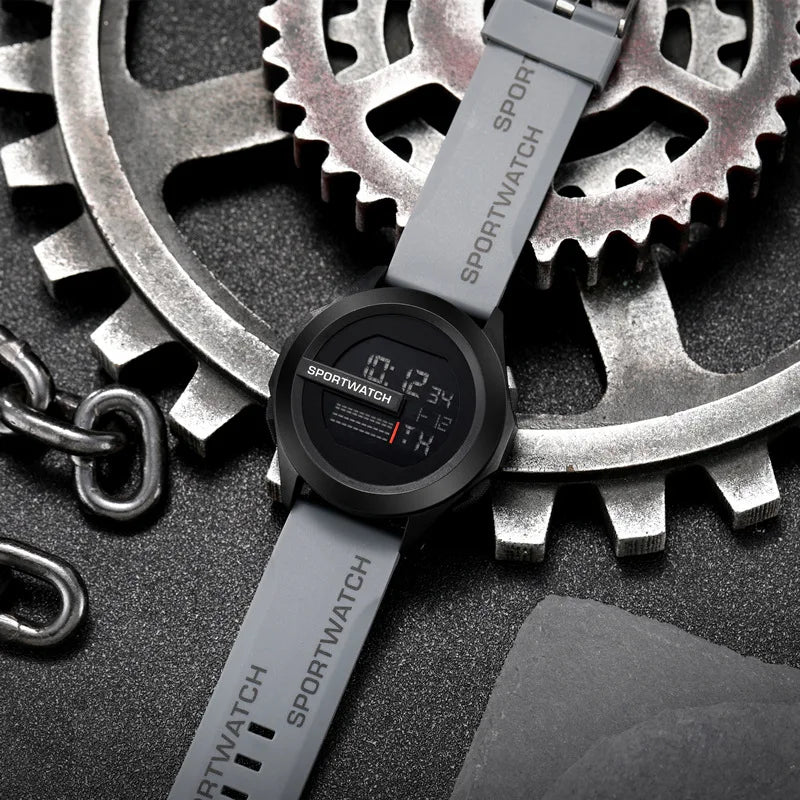 Men's Sports Watches Alarm Clock Multifunction Men LED Digital Watch Waterproof Fitness Sport Electronic Watch for Male Clock