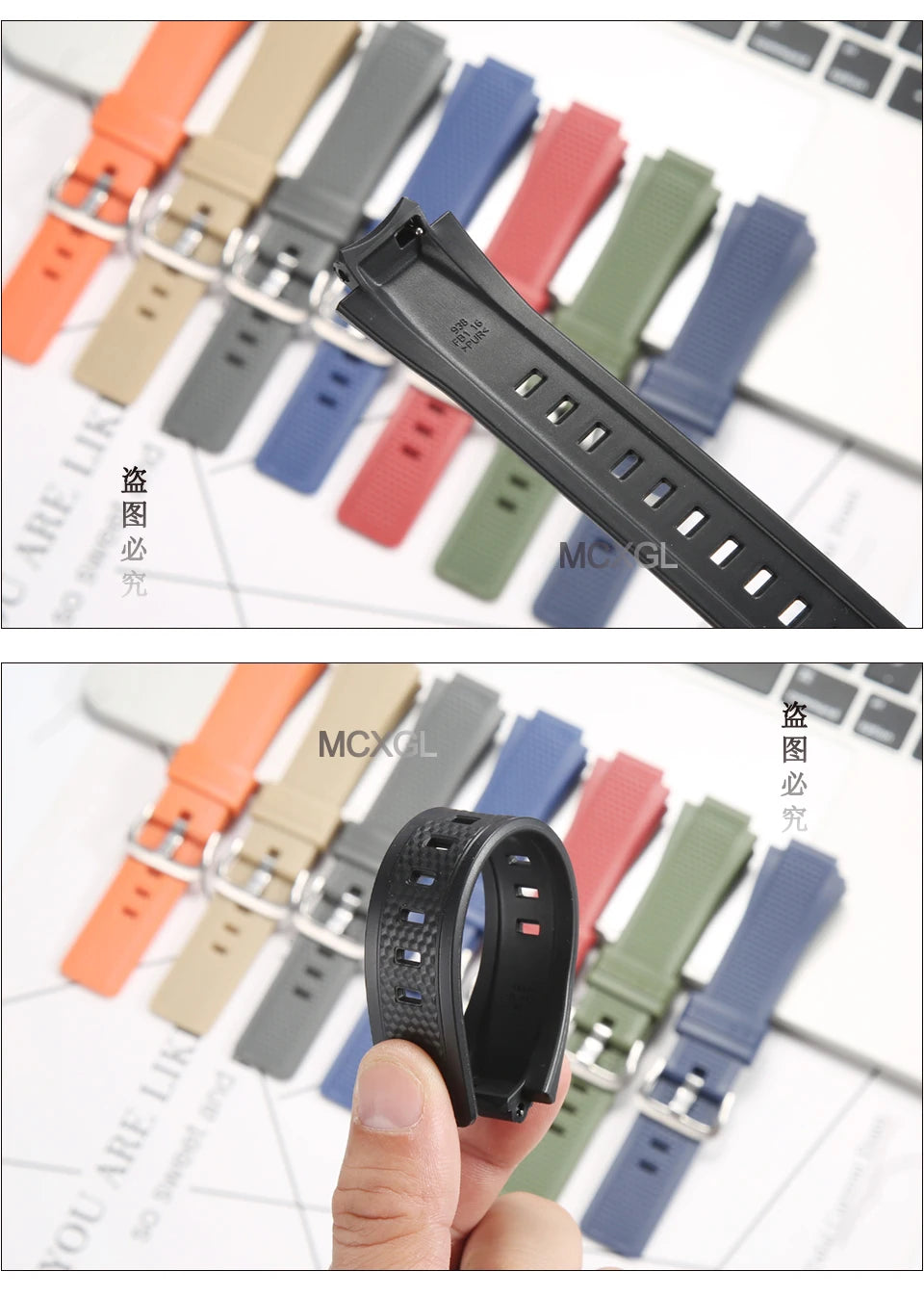 Resin Watchband Suitable for Casio GST-B200-1A Replacement Band GST-B200 Men's Sports Waterproof Rubber Strap Watch Accessories