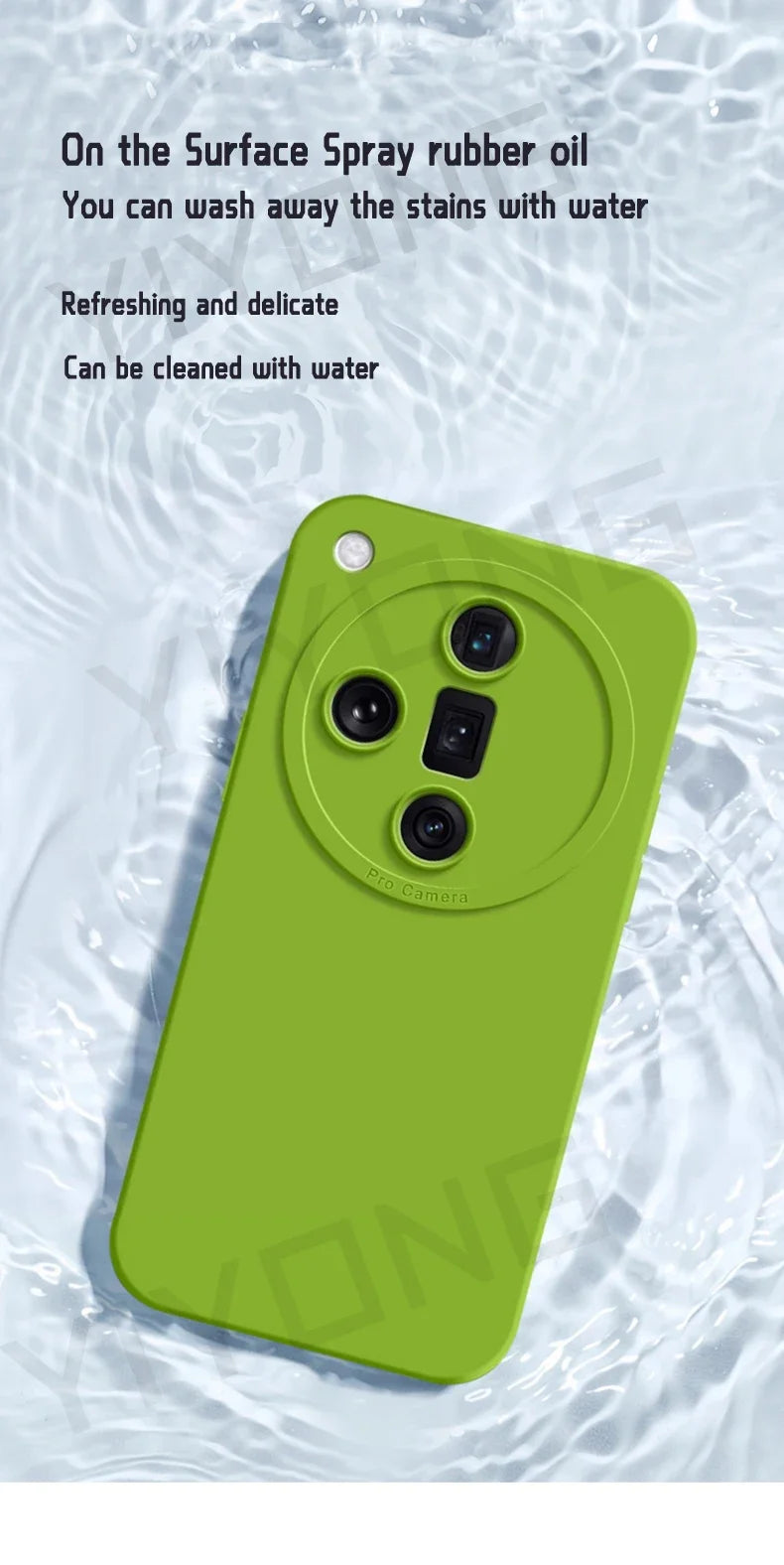 For FindX8 Pro Case YIYONG Silky Feel Liquid Silicone Soft Cover For OPPO Find X8 Ultra X9 Pro FindX9 5G Shockproof Phone Cases