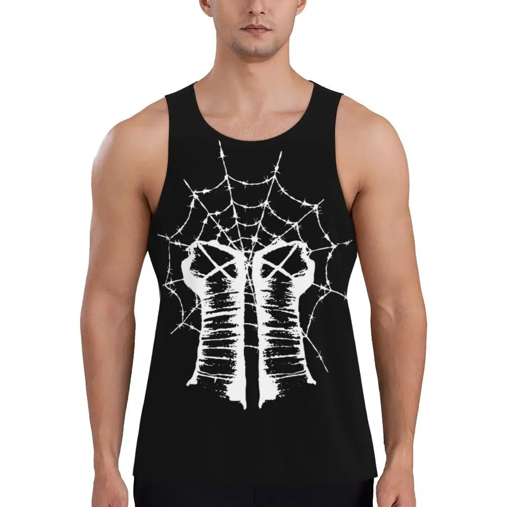 Graphic Wrestling CM Punk Best In The World Workout Tank Tops Sleeveless Shirt Bodybuilding Fitness Gym Compression Vest