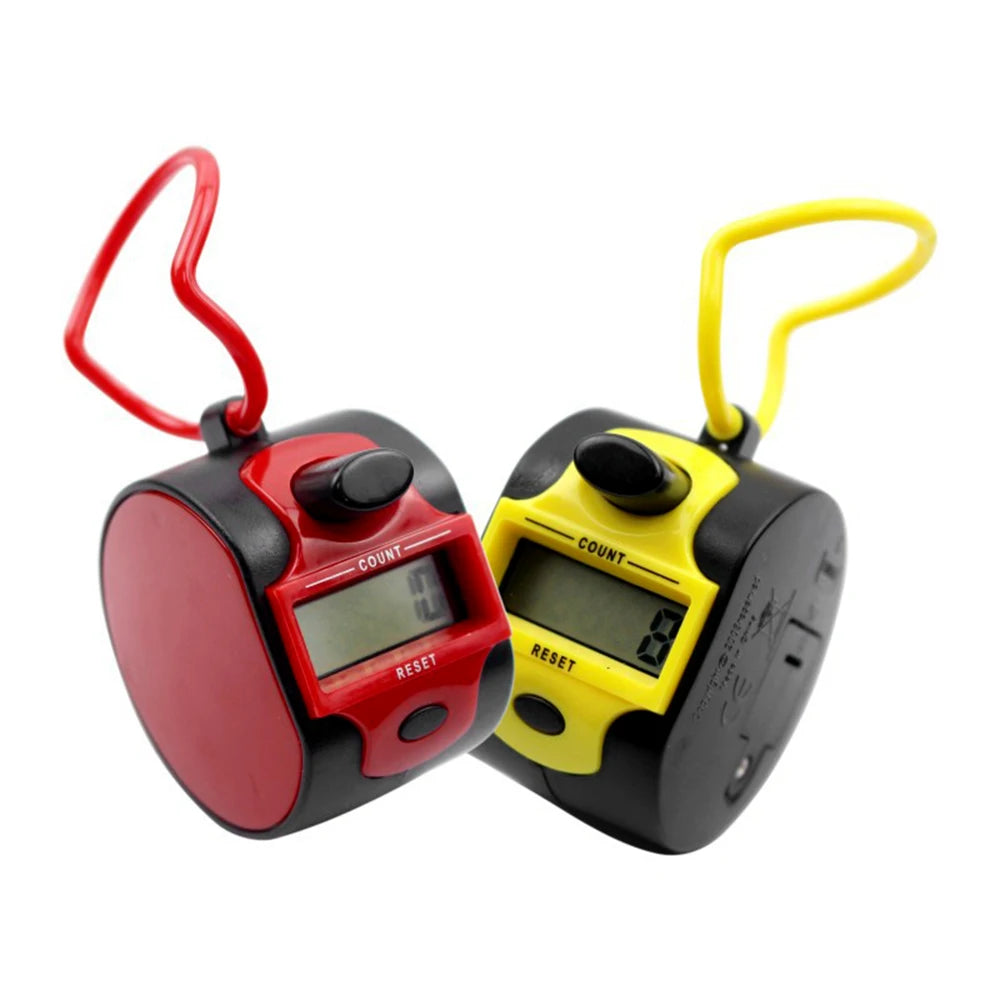 Digital Counter With 5-Digit LCD Display For Accurate Counting In Sport Events And Public Places Handheld Manual Tally Counter