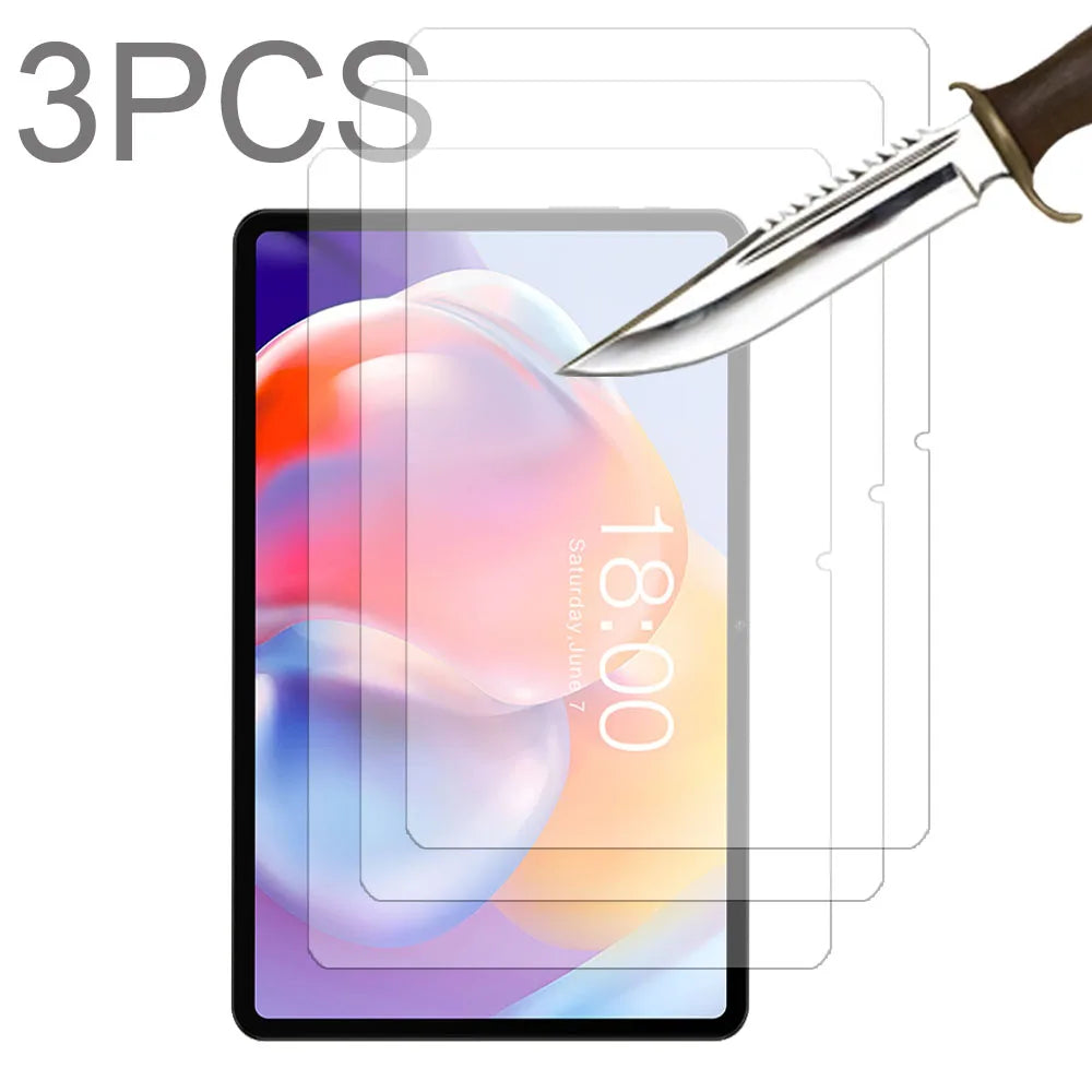 3PCS Glass screen protector for Huawei mediapad M6 M8 10.8 8.4 Turbo pro lite 10.1 8.0 T3 T5 9.6 M3 M2 T1-701 tablet film