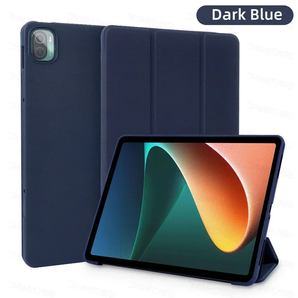 Tablet Cases for 2024 Xiaomi Mi Pad 7 6 5 MiPad 5 6 Pro 11in For 2024 6S Pro 12.4in Support Magnetic Charging Funda Tablet Cases