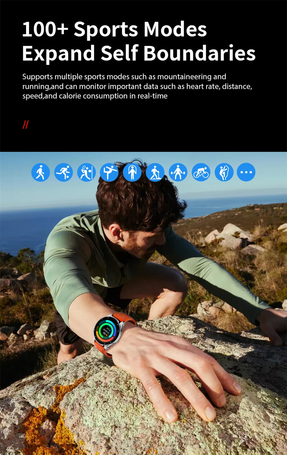 LIGE 2025 New Smart Watch Men Flashlight AI Voice Bluetooth Call 1.53" HD Sports Fitness Watches Health Monitor Smartwatch Women