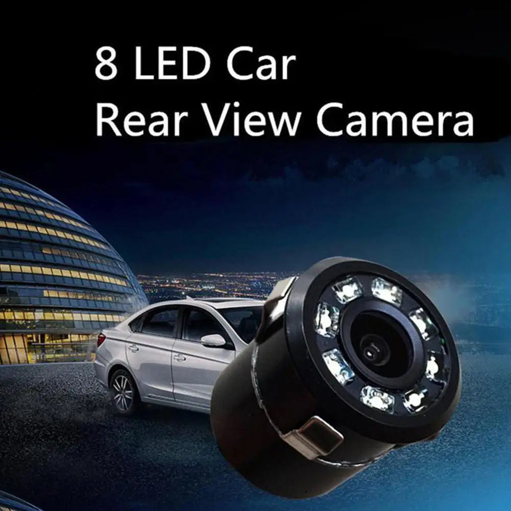 18.5 HD night vision reversing camera 8LED lights waterproof and sunscreen full-color reversing image camera